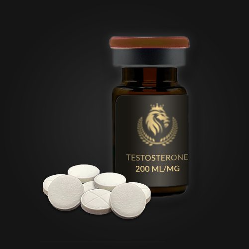 Testosterone vial