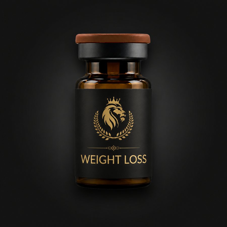 Weight loss medication vial