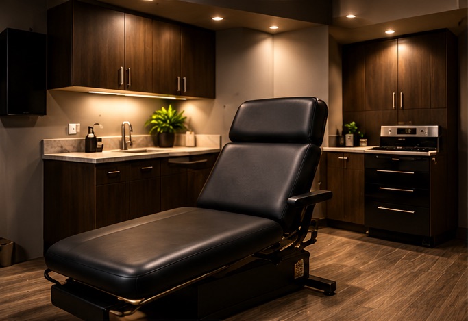 Men's Direct RX exam room in Bellevue