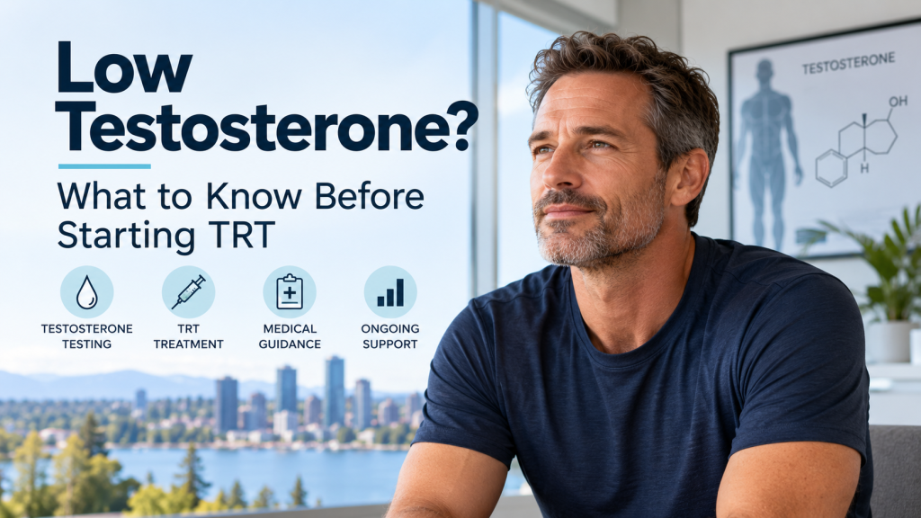 Low Testosterone Before Starting TRT