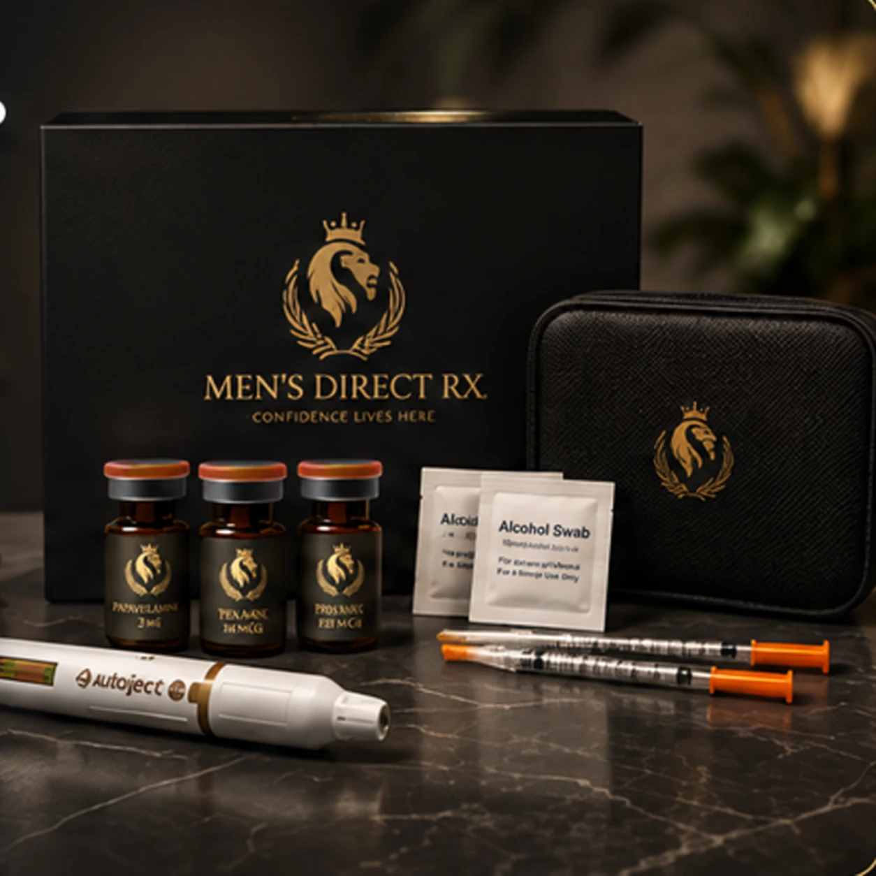 Trimix starter kit box from Men's Direct RX